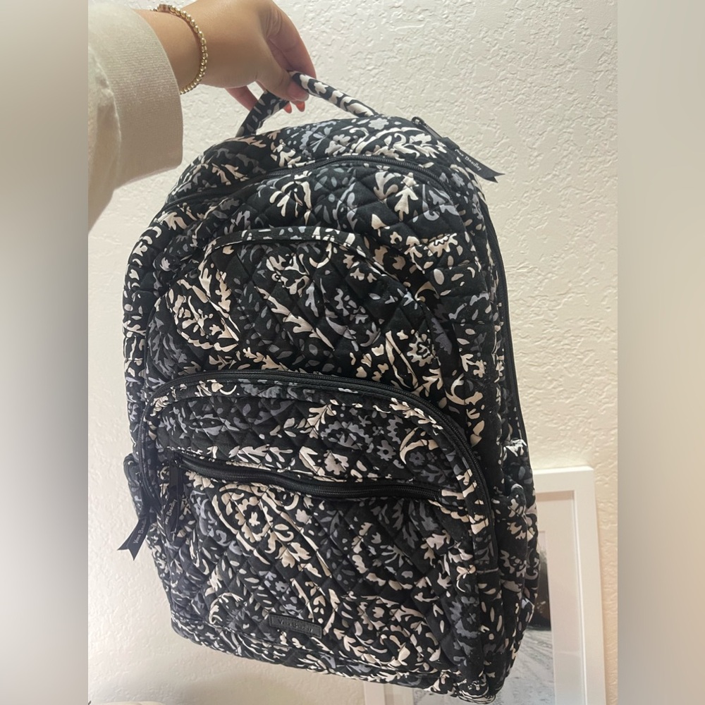 Vera Bradley, essential large backpack paisley noir